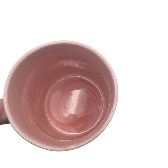 Pink Marbled Ceramic Coffee Mug 11oz Motivational - Picture 5 of 6